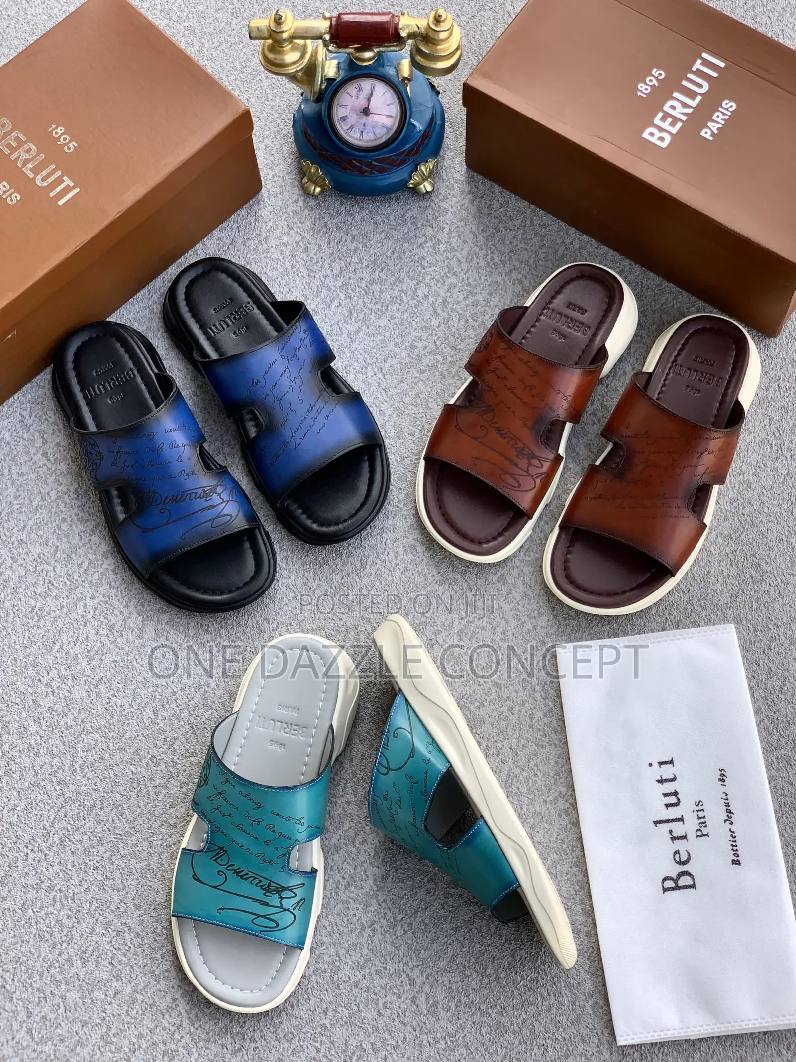 Berluti Shadow Sandals