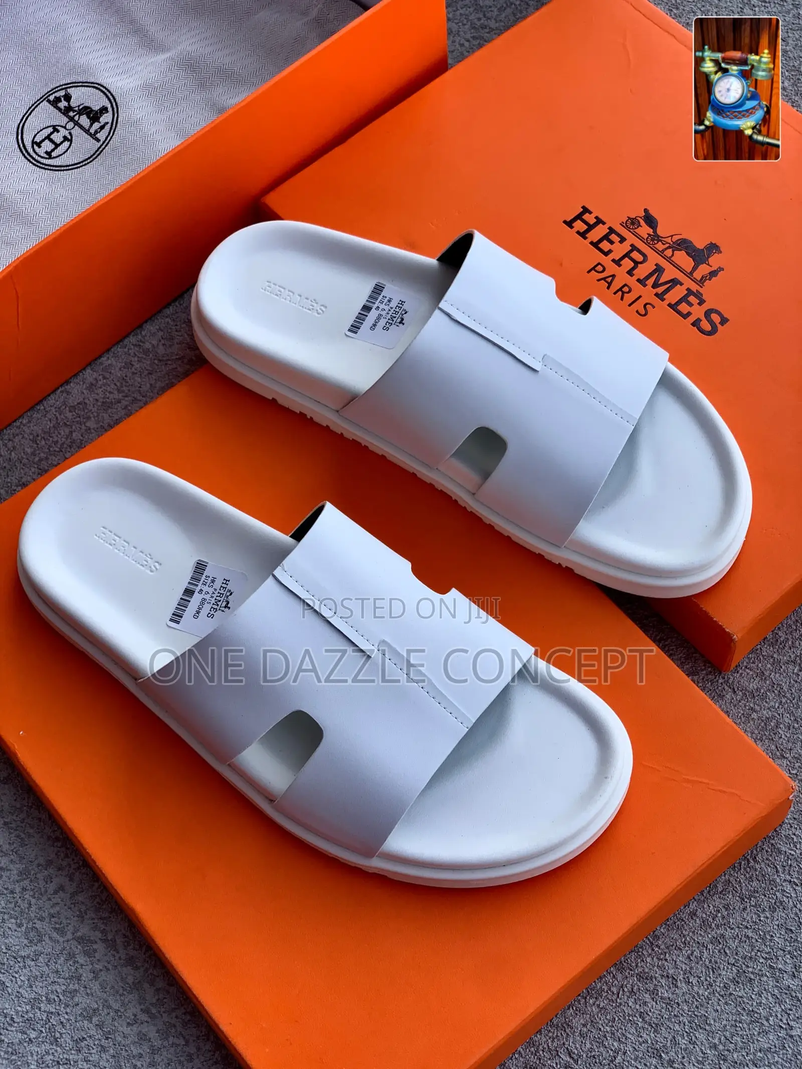 Hermes Slippers