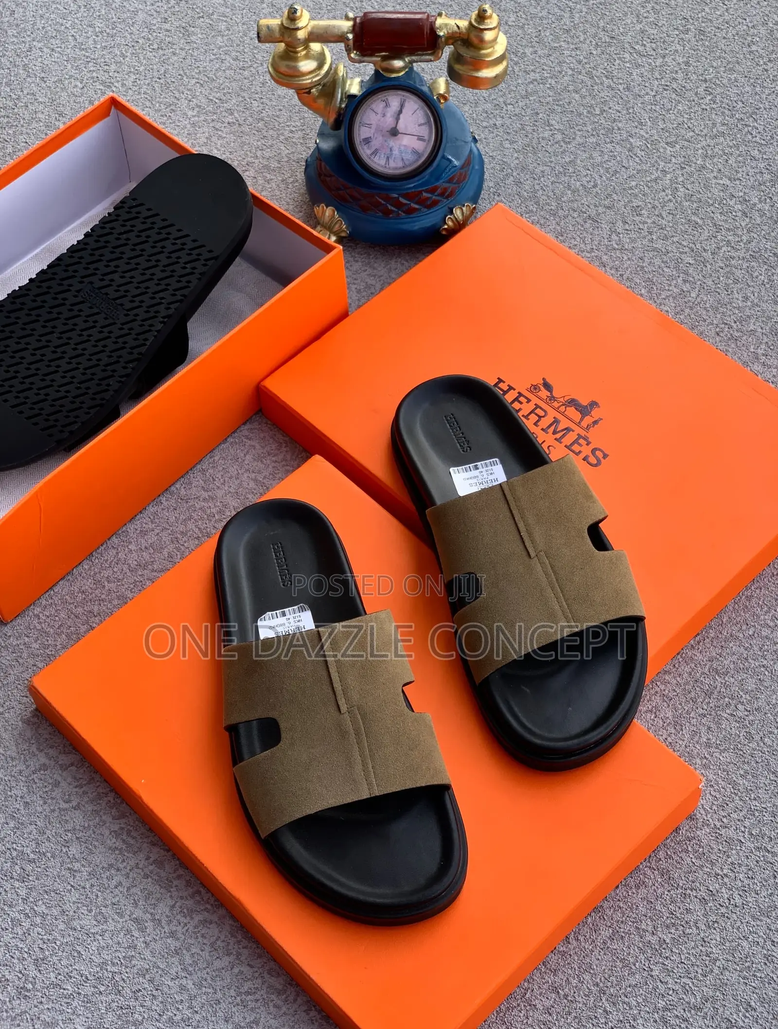 Hermes Slippers
