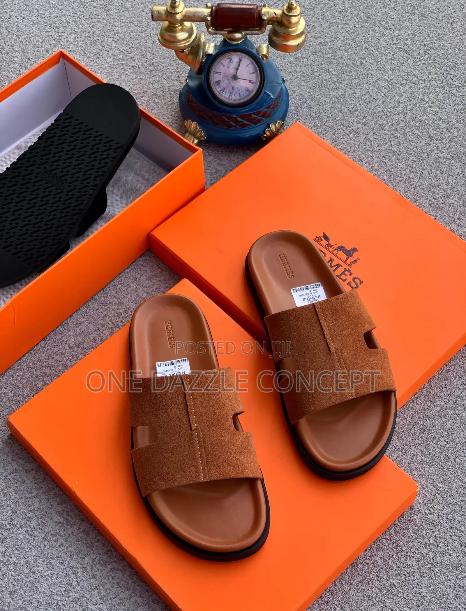 Hermes Slippers