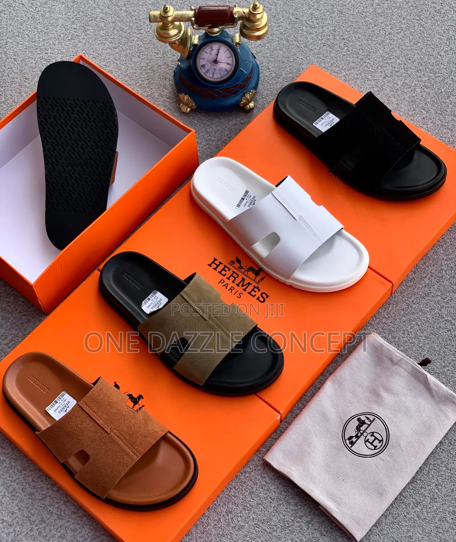 Hermes Slippers