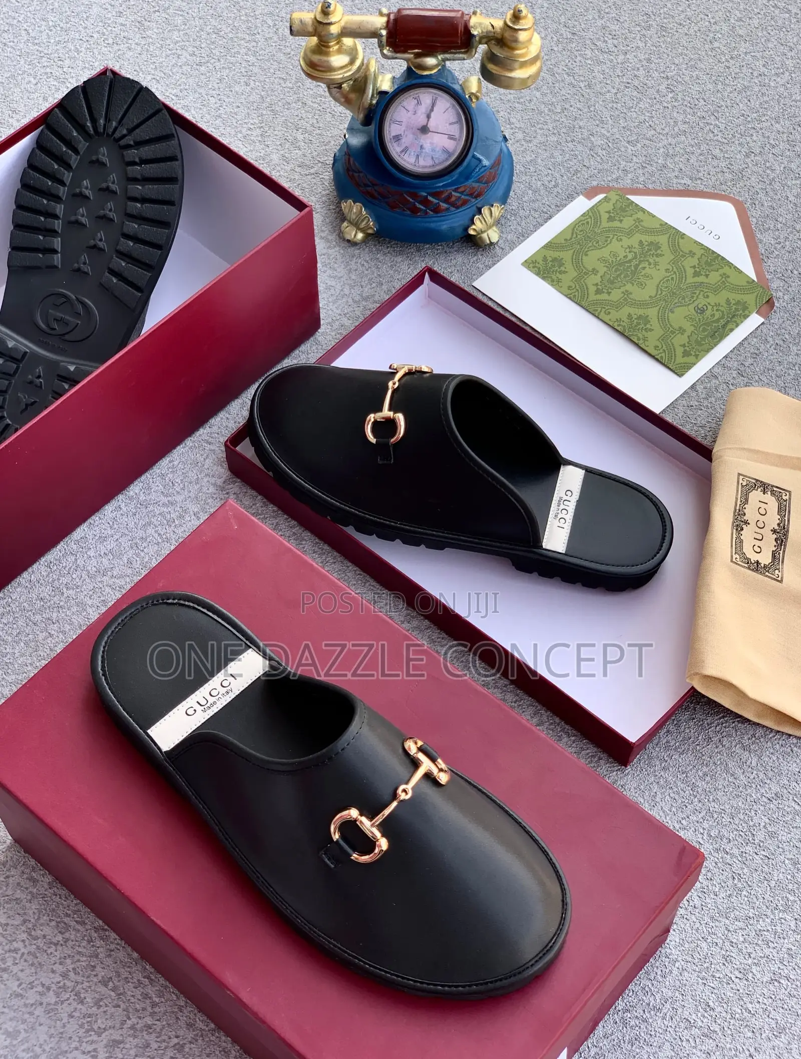 Gucci Monogram Mule