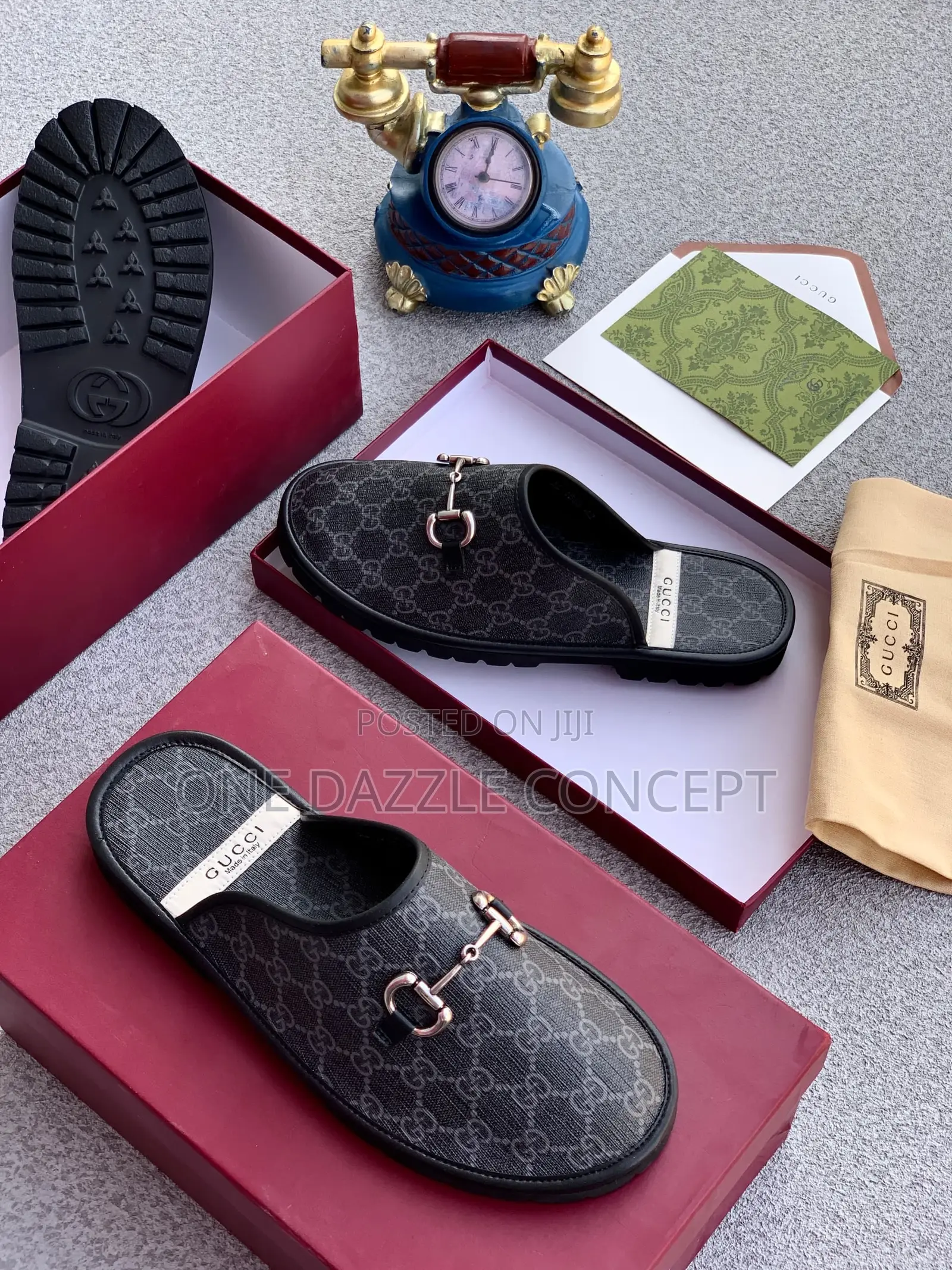 Gucci Monogram Mule