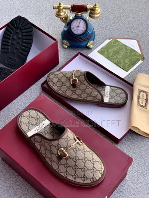 Gucci Monogram Mule