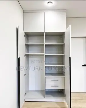 HDF High Quality 2doors Wardrobe With Inner Drawers