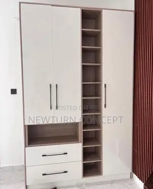 Luxury 3 Doors Wardrobe With Drawers