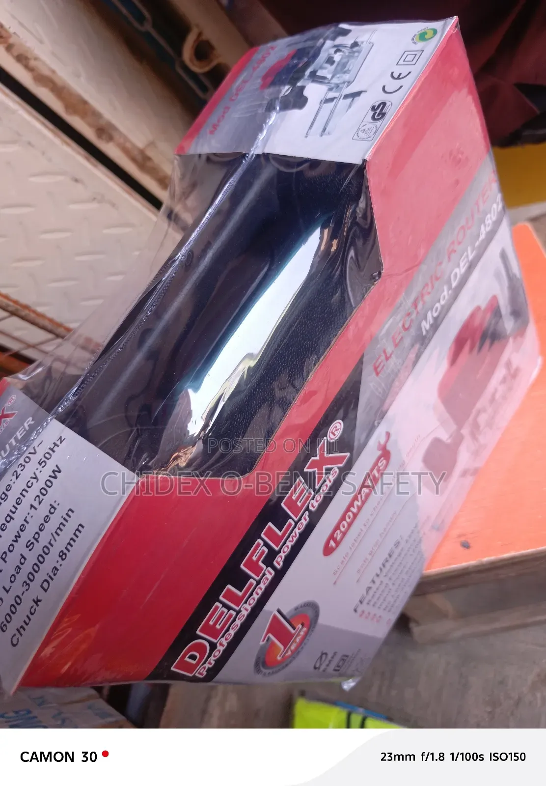 Delflex Electric Router Mod-4802