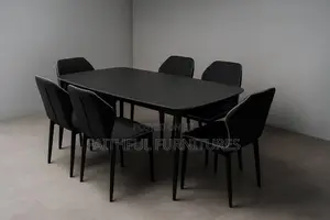 Black Dining Table and Chairs