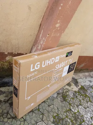 Lg 50 Inch Smart Tv Black