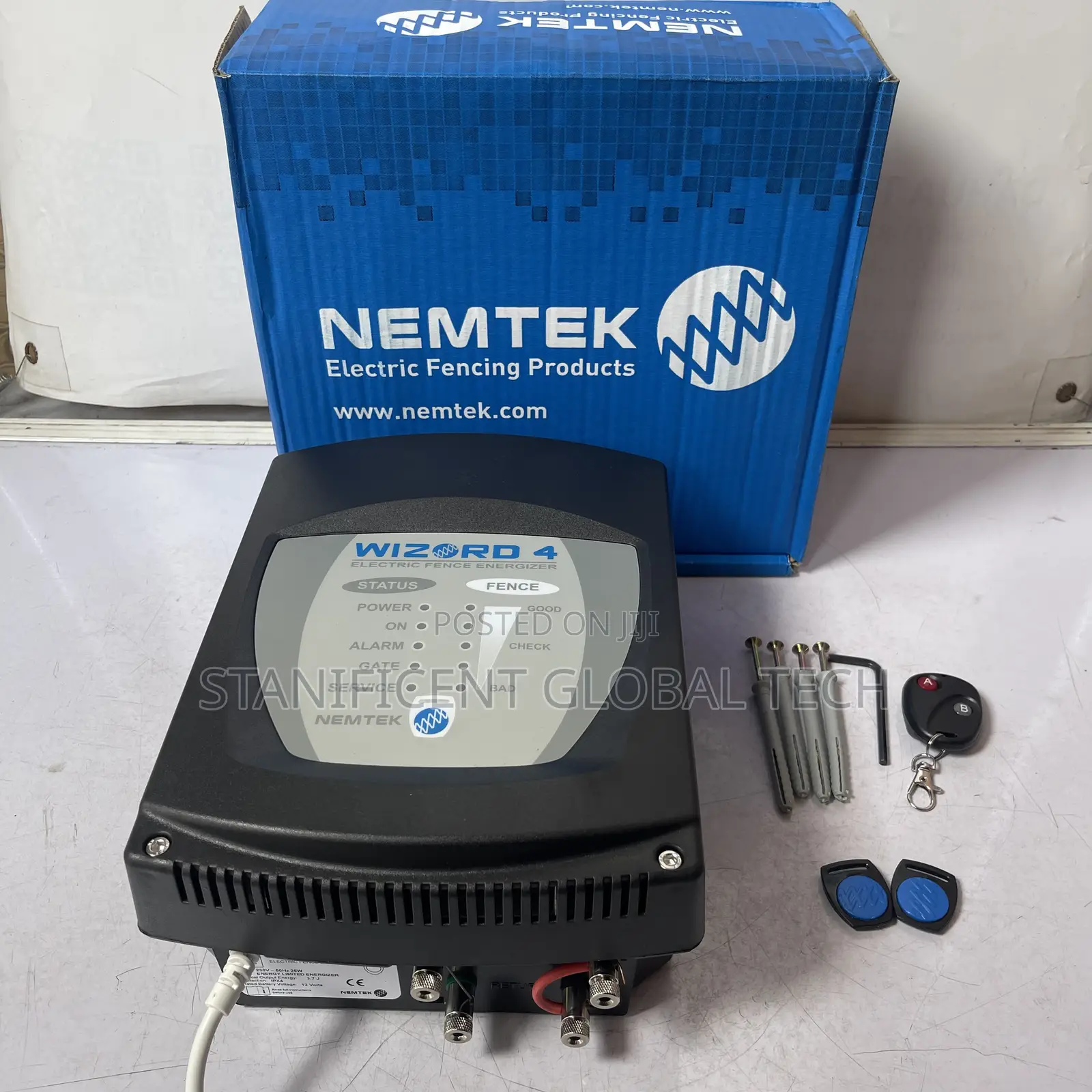 Nemtek Wizord 4 Energizer Machine With One Remote Control Setup