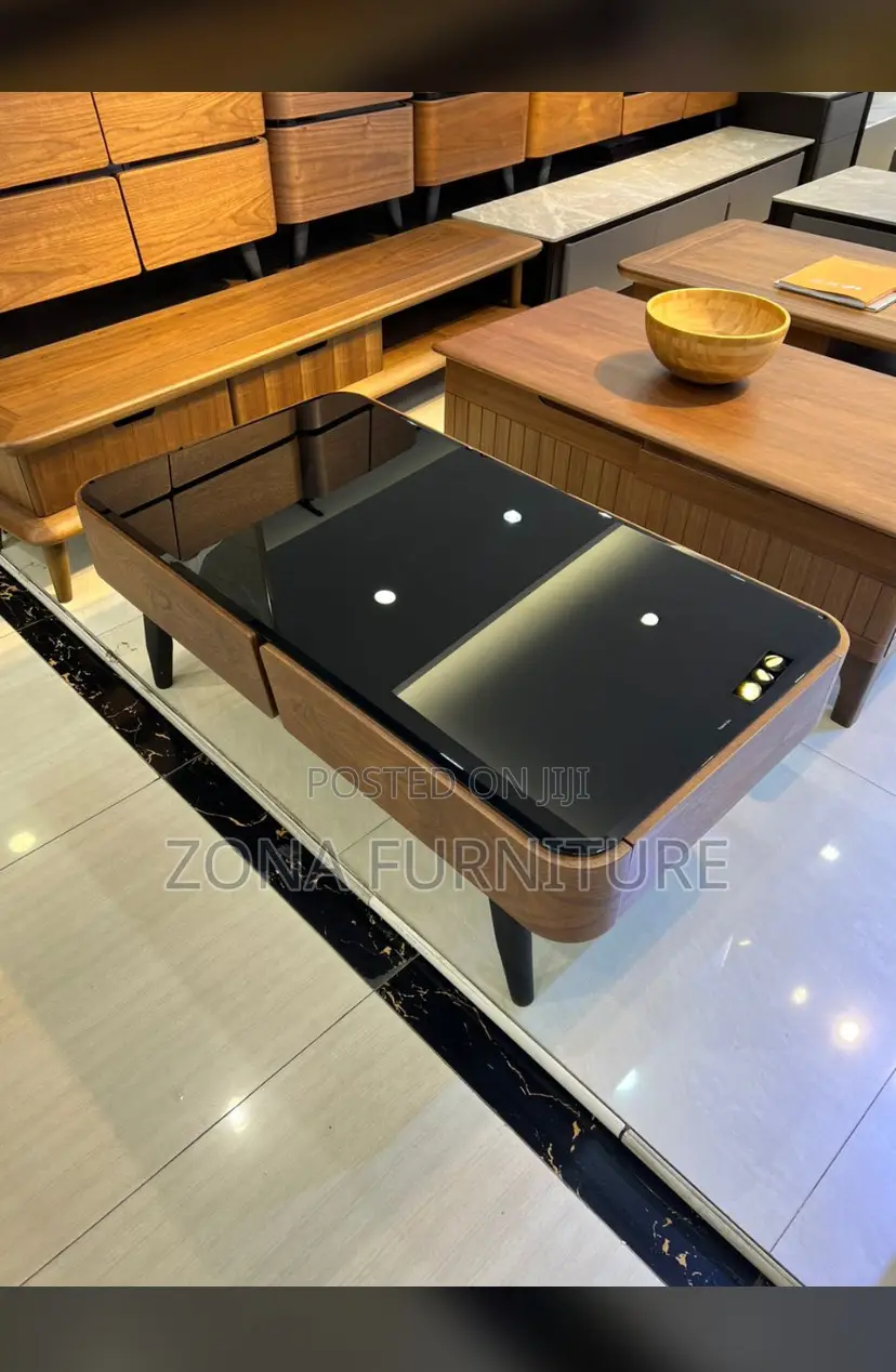 Imported Luxury Foreign Pure Wooden Center Table