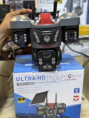 Eseecloud 3 Lens CCTV Solar Camera