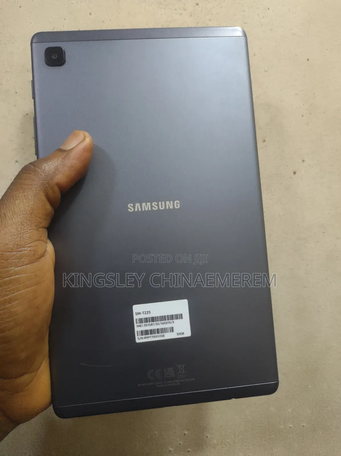 Samsung Galaxy Tab A7 Lite 32 GB Black