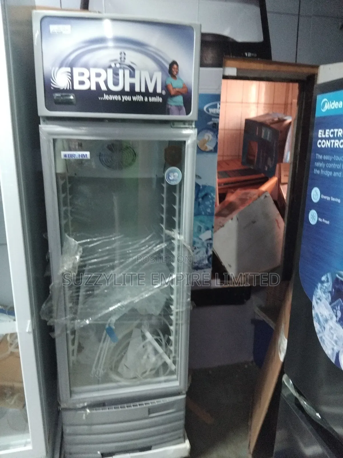 Bruhm Showcase Display Fridge 209 Liters