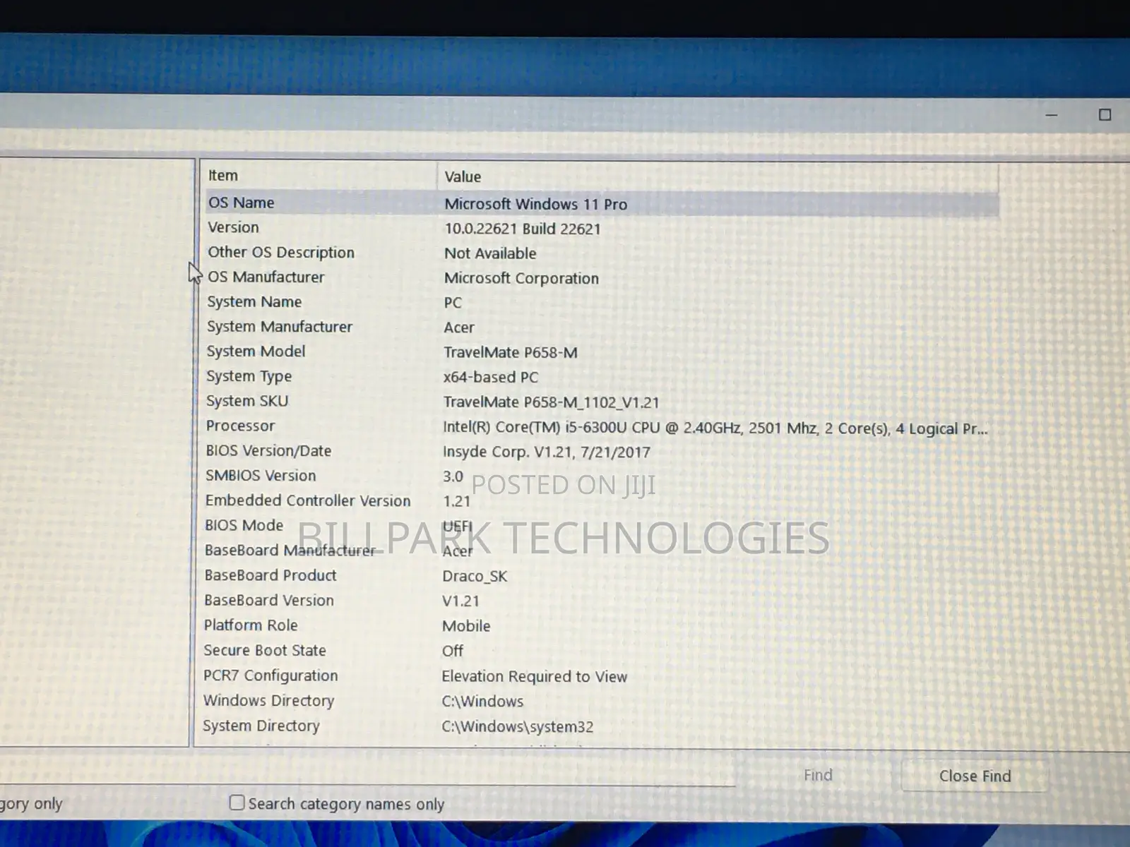 Laptop Acer 8GB Intel Core I5 SSD 128GB