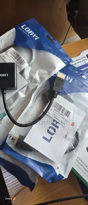 Loryi Hdmi to Vga Hdmi Male to Vga Female