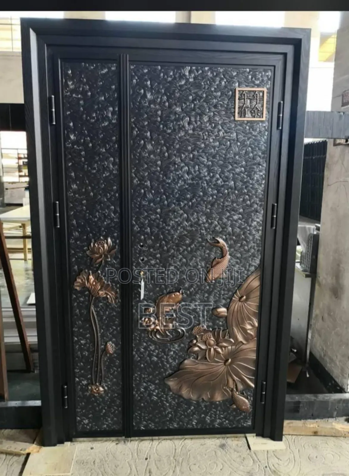Bulletproof Copper Decorative Security Door
