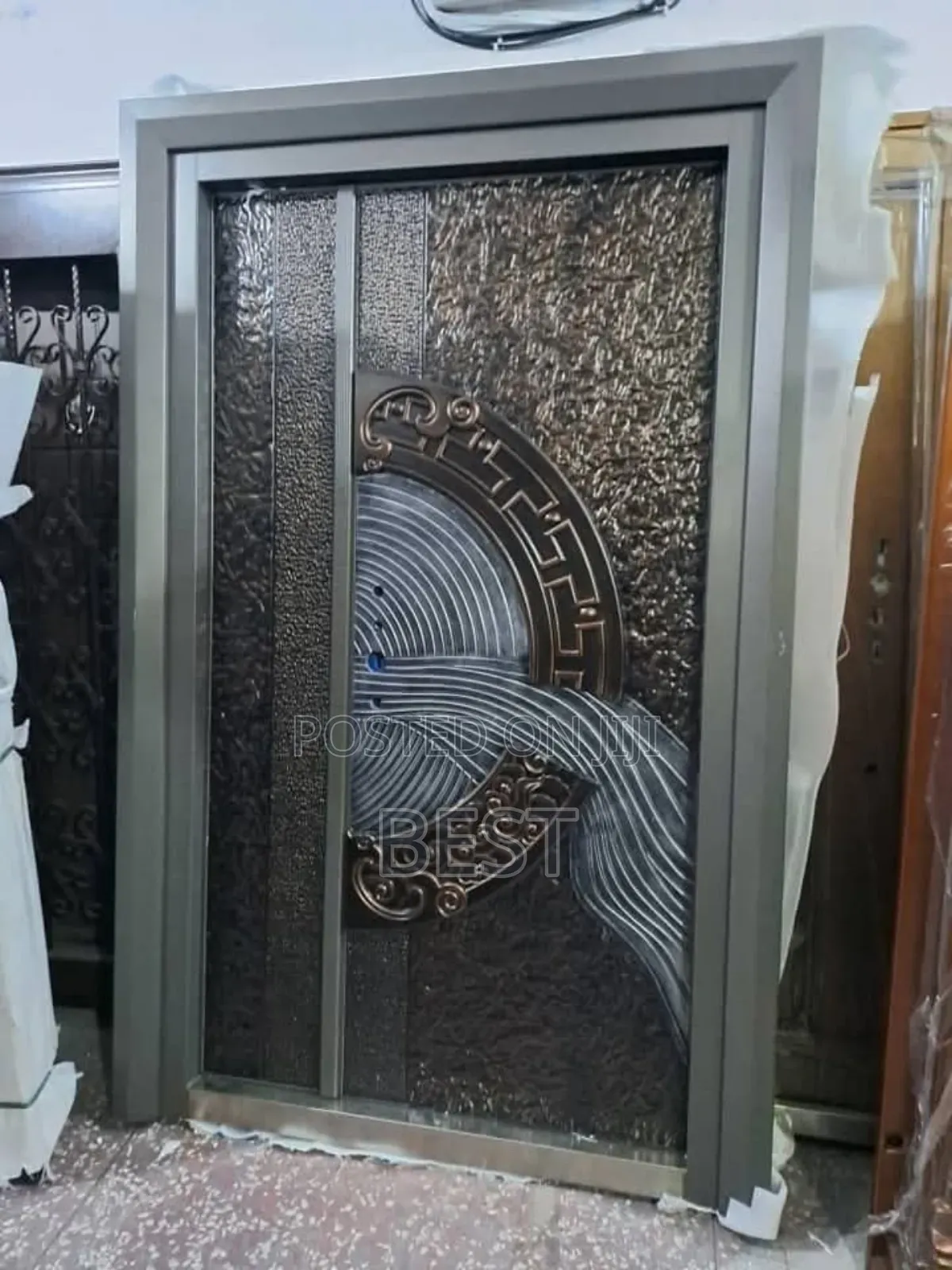 Bulletproof Copper Decorative Security Door
