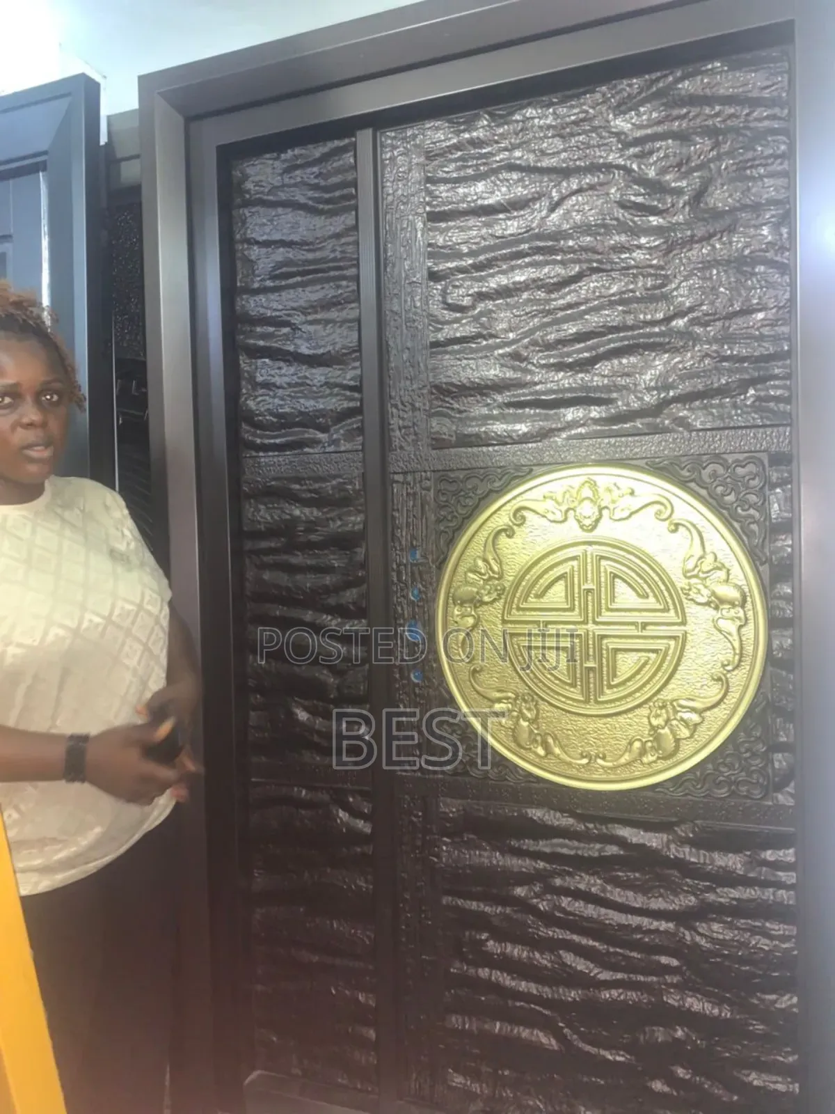 Bulletproof Copper Decorative Security Door