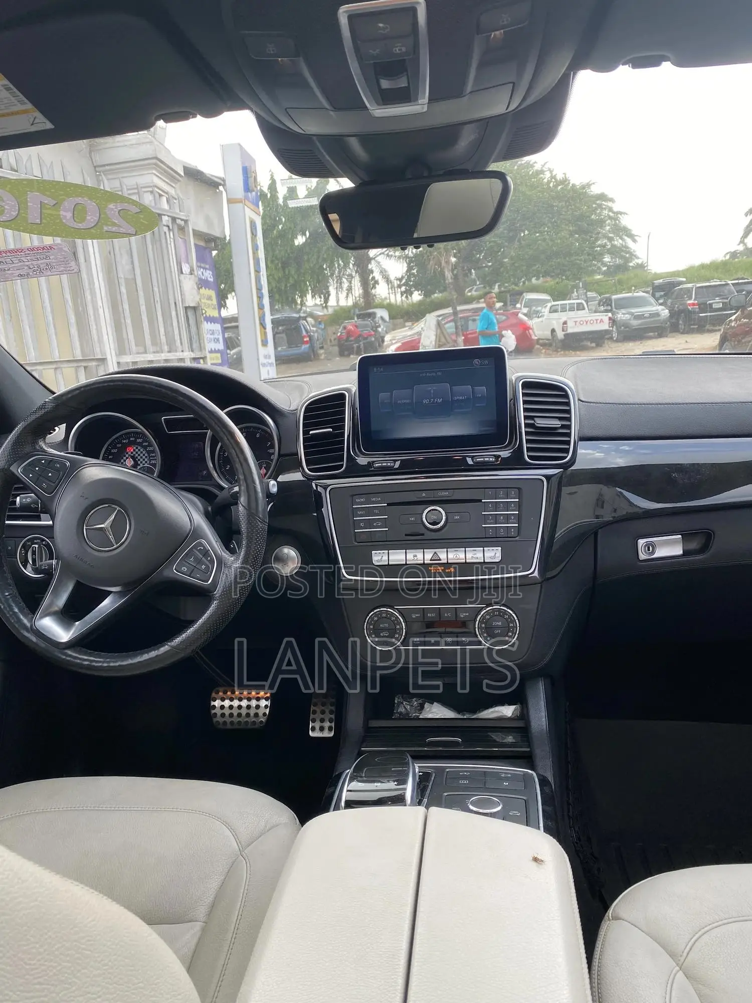 Mercedes-Benz GLE-Class 2016 Silver