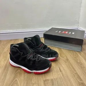 *Air Jordan 11 Retro “Bred Velvet ” Luxury Sneakers