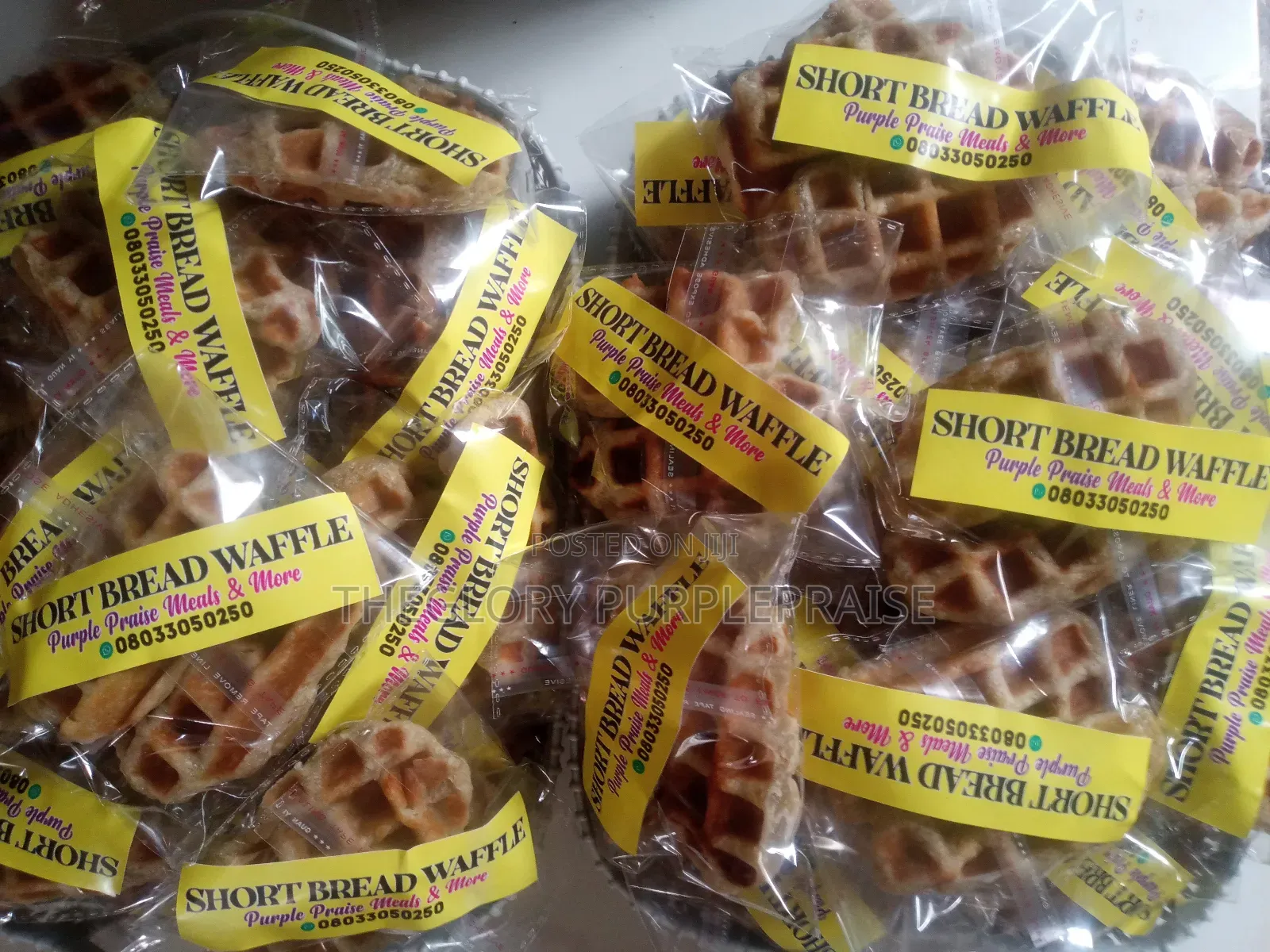 Shortbread Waffles ( 24pcs )