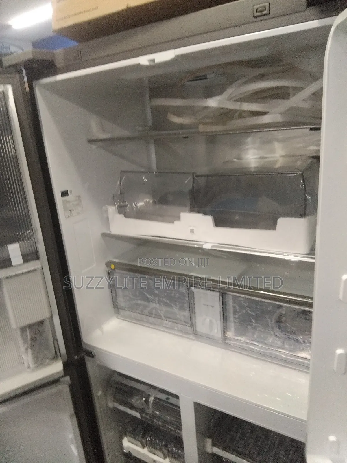 Samsung Side By Side Refrigerator Glass Surface