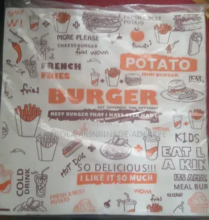 A4, Generic Design Shawarma Wraps (50)