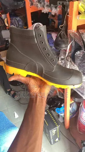 Safety Short Rain Boot