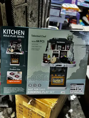 Talented Chef Kitchen Role-Play Series Toy Set.