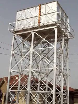 Galvanized Braithwaite Pressed Steel Water Tank And Stanchion
