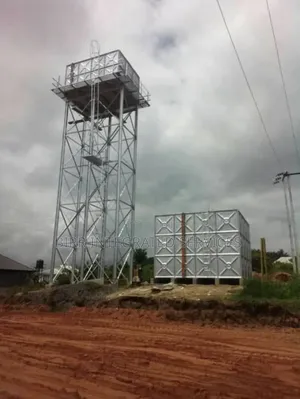 Braithwaite Pressed Steel Water Tank And Stanchion