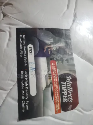 Mouka Foam Bed Topper in Ogba,Ikeja Lagos State