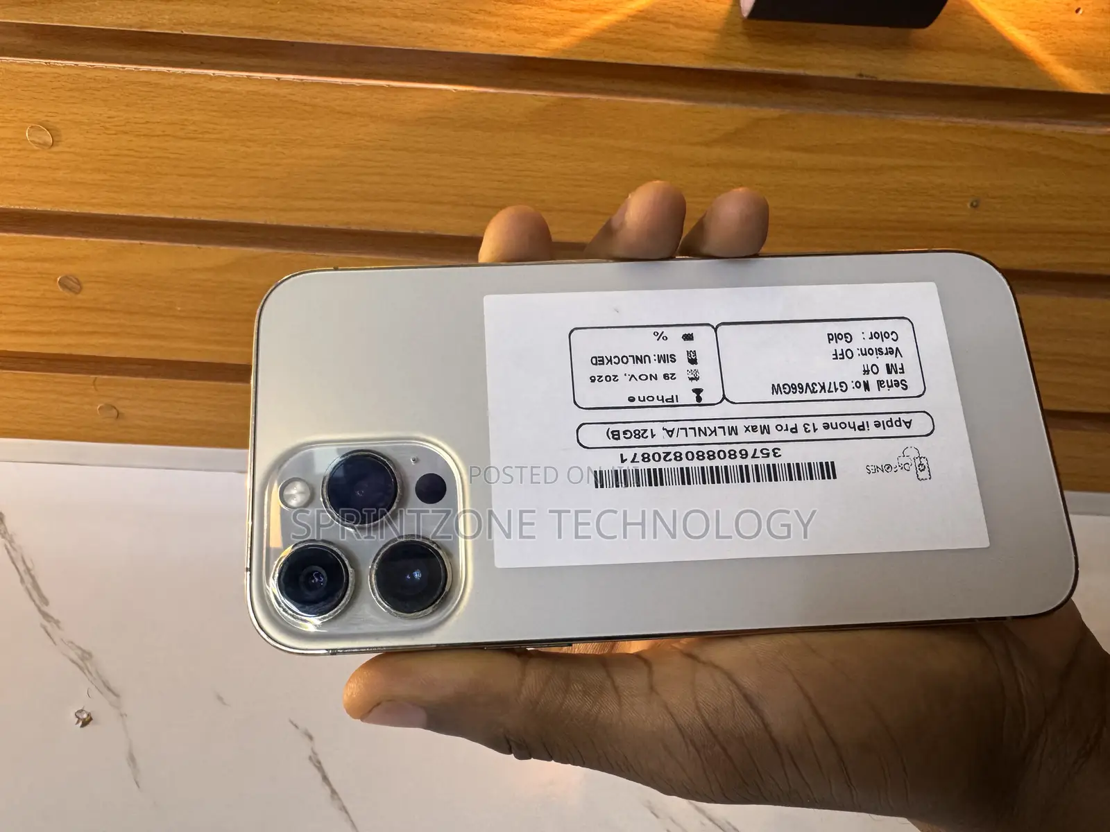 Apple iPhone 13 Pro Max 256 GB Gold