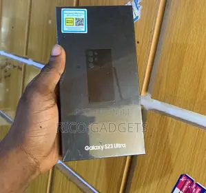 New Samsung Galaxy S23 Ultra 256 GB Black