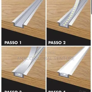 Silver Body Profile Fitting 3 Meters Length Size 15mm