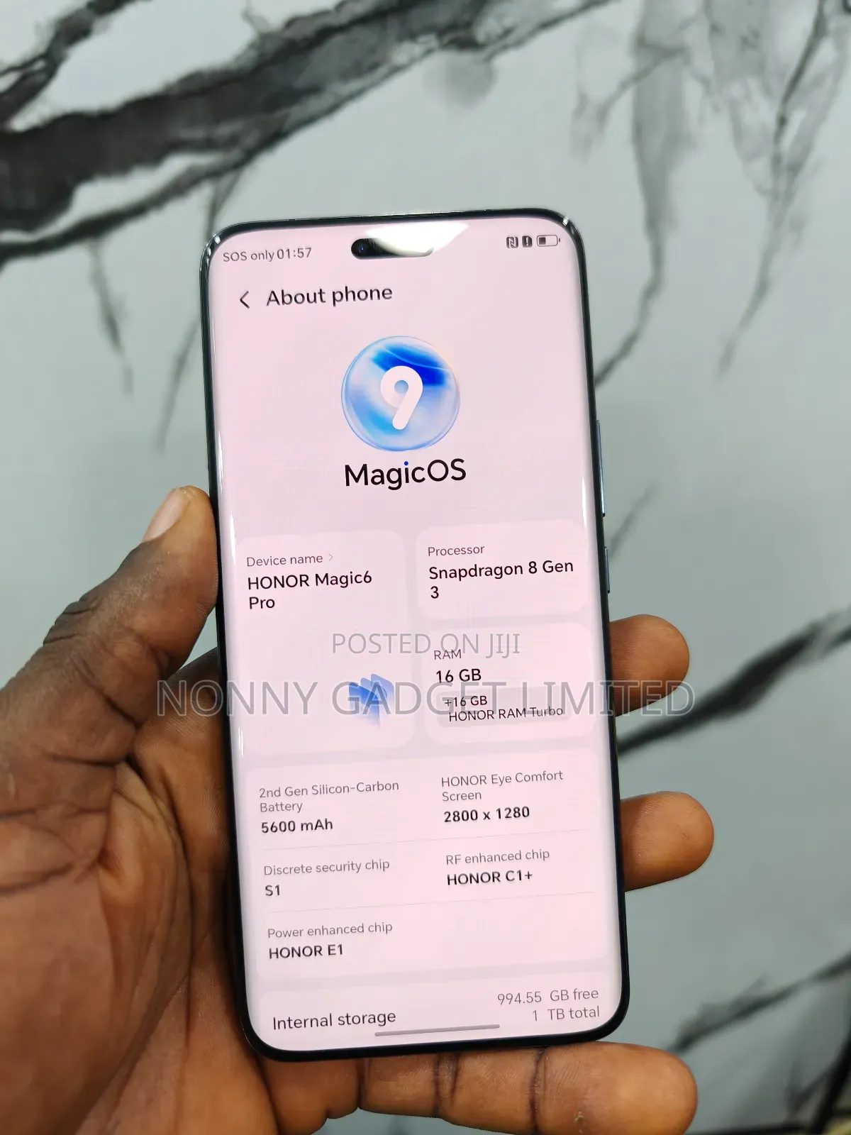 Honor Magic6 Pro 1 TB Black