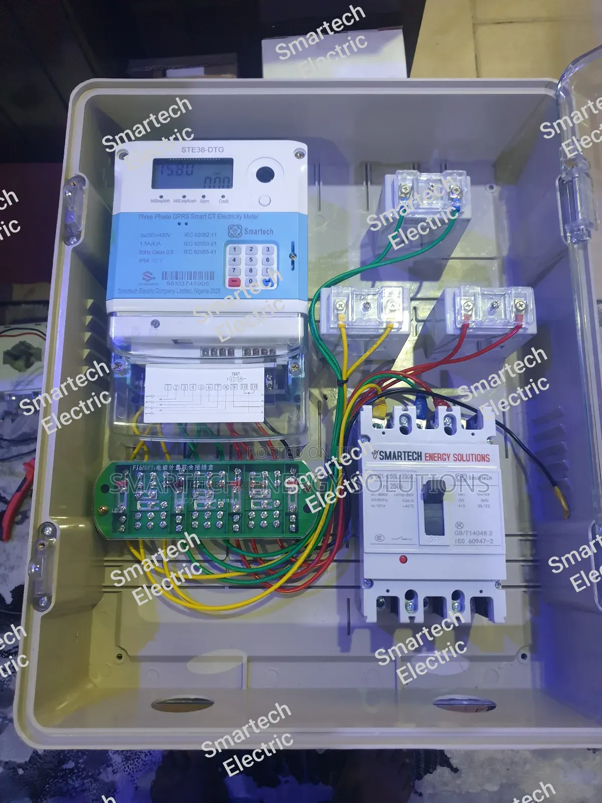 200a, 300a, 500a to 2500a Md Postpaid Energy Meters.
