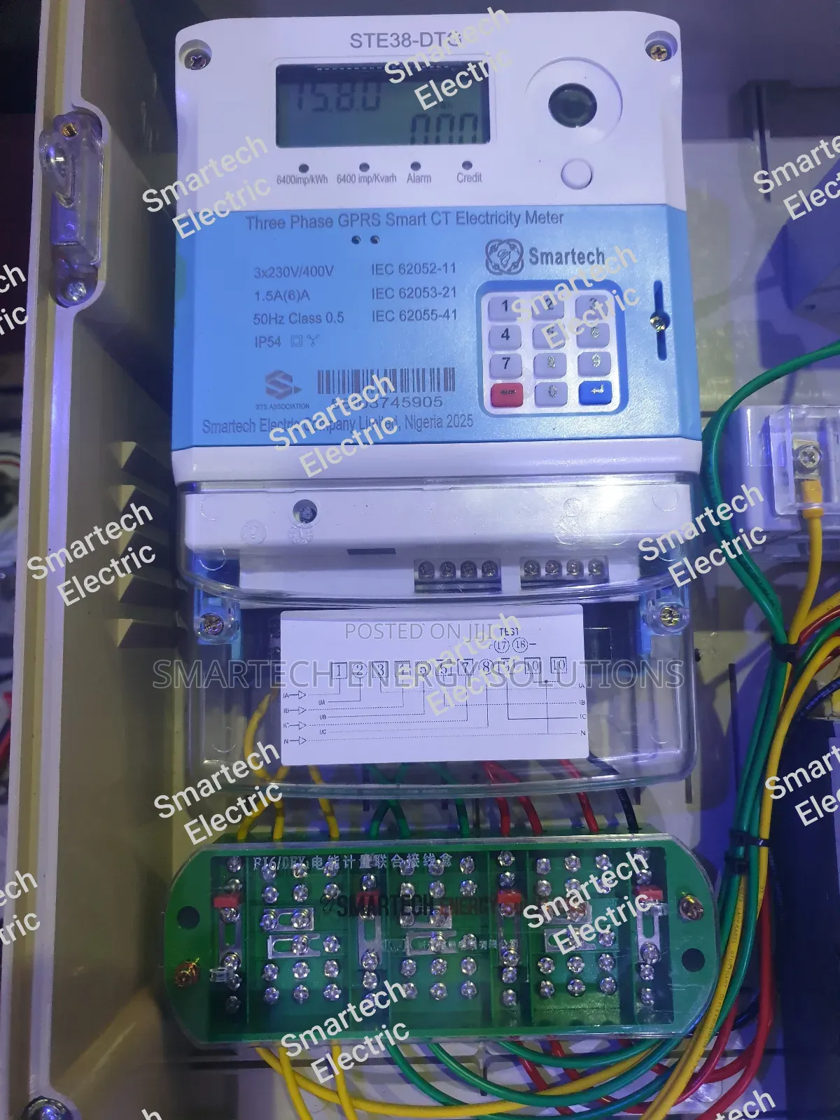 200a, 300a, 500a to 2500a Md Postpaid Energy Meters.