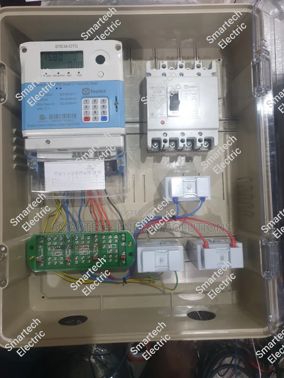 200a, 300a, 500a to 2500a Md Postpaid Energy Meters.
