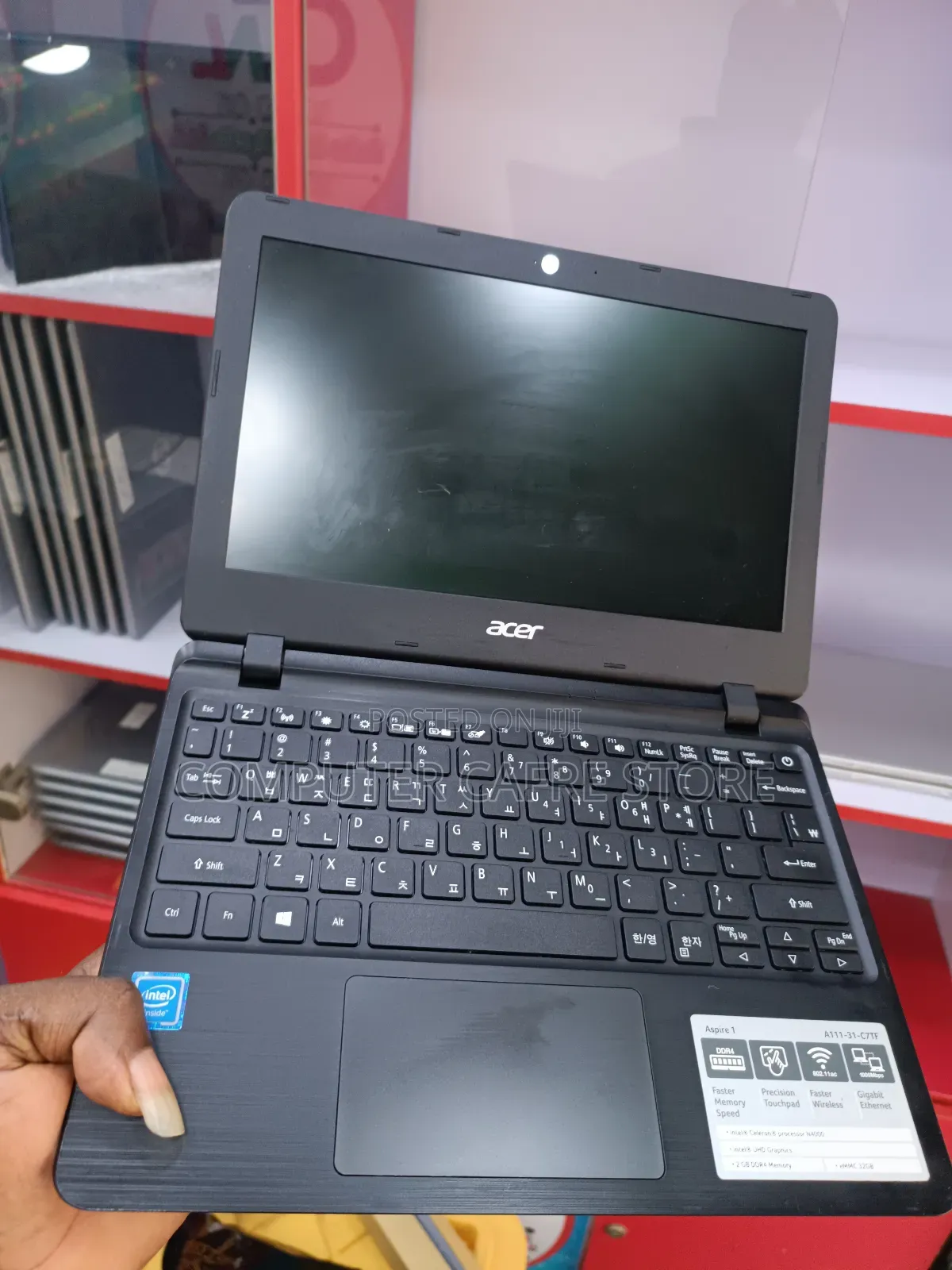 Laptop Acer 2GB Intel SSD 32GB