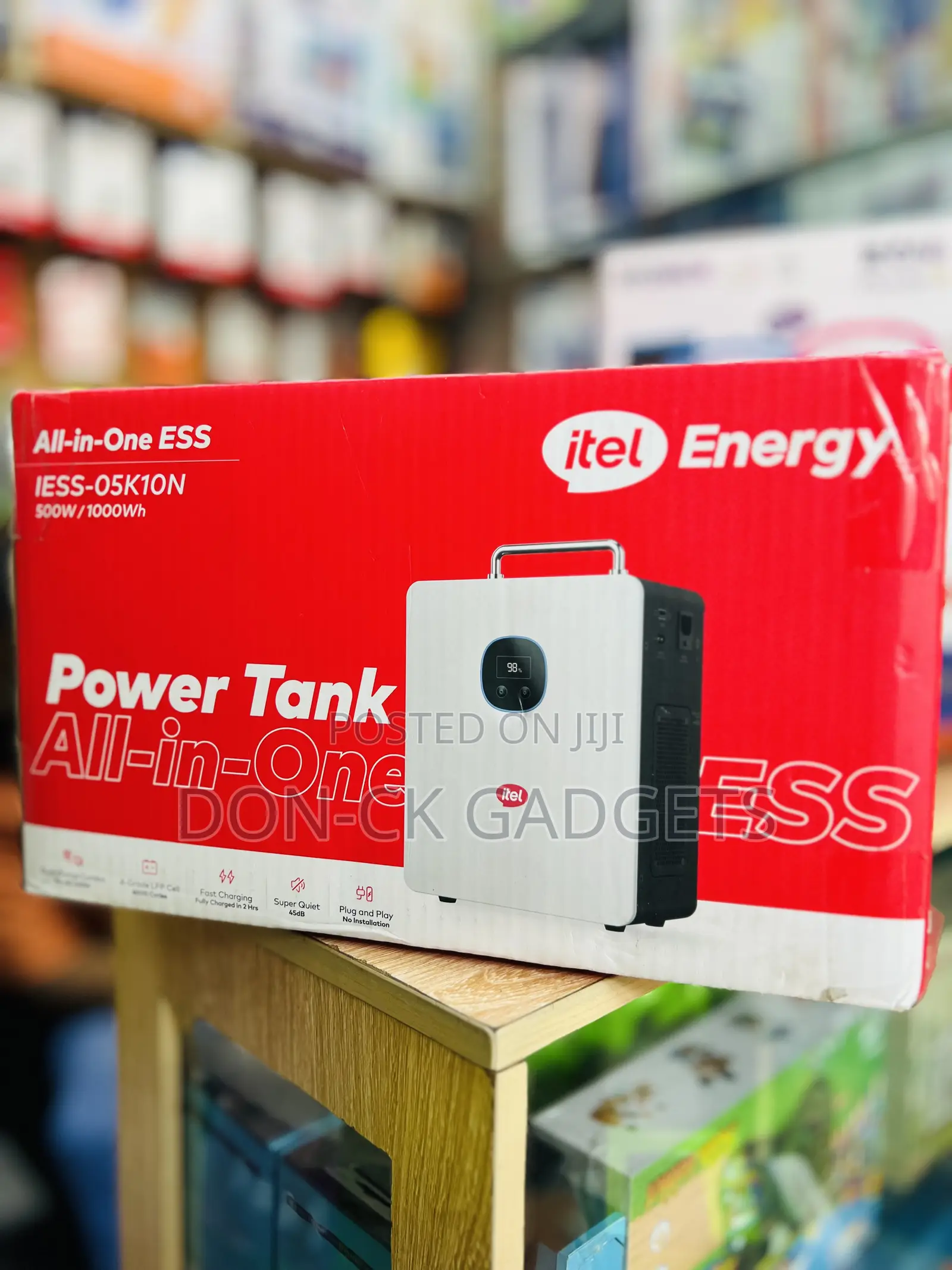 Itel Potable Power Station With 420wat Panel