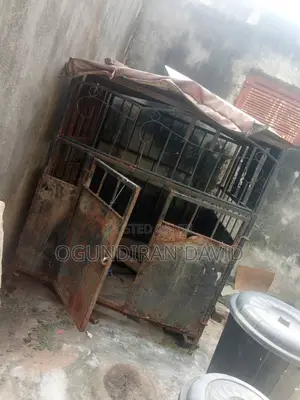 Dog Iron Cage