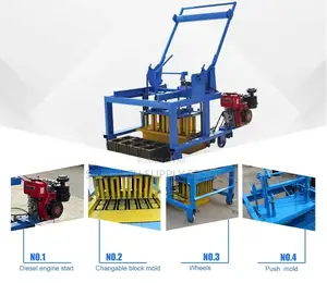 Mobile Block Moulding Machine