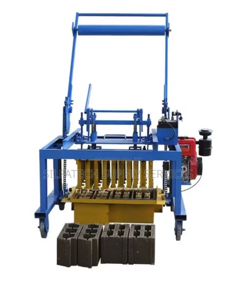 Mobile Block Moulding Machine