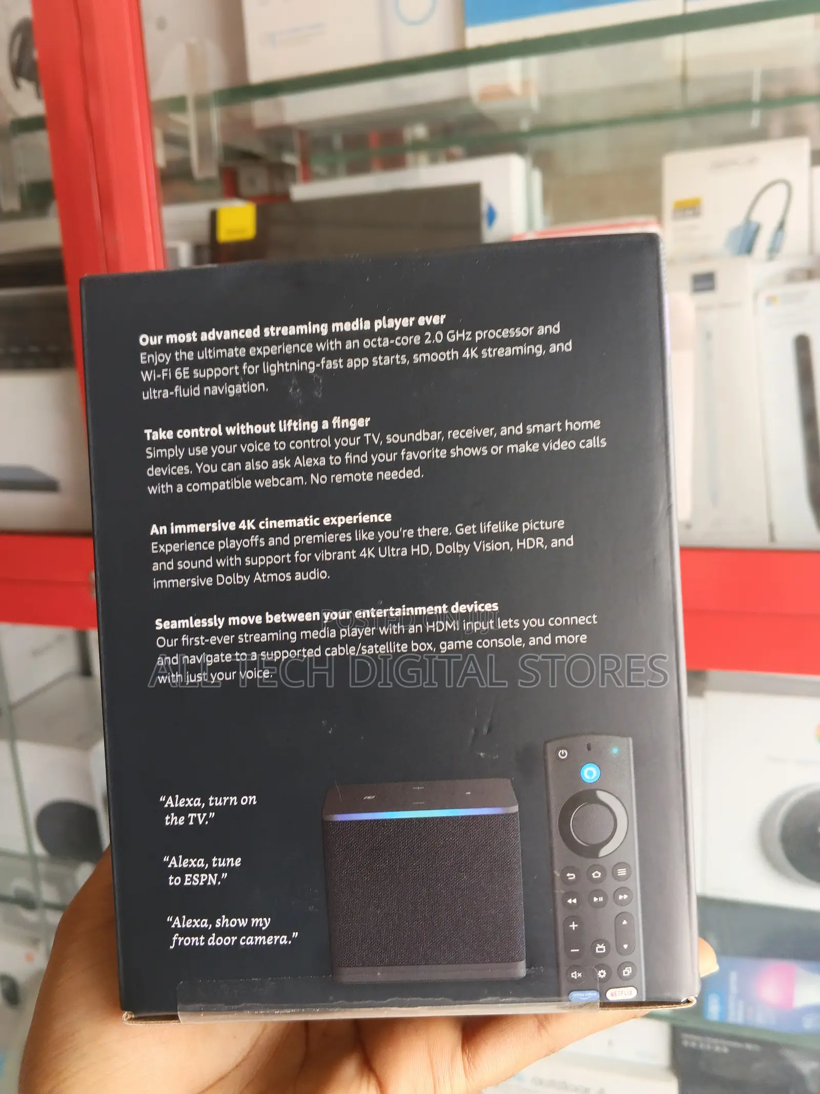 Amazon Fire Tv Cube | Hdr Wi-fi 6e