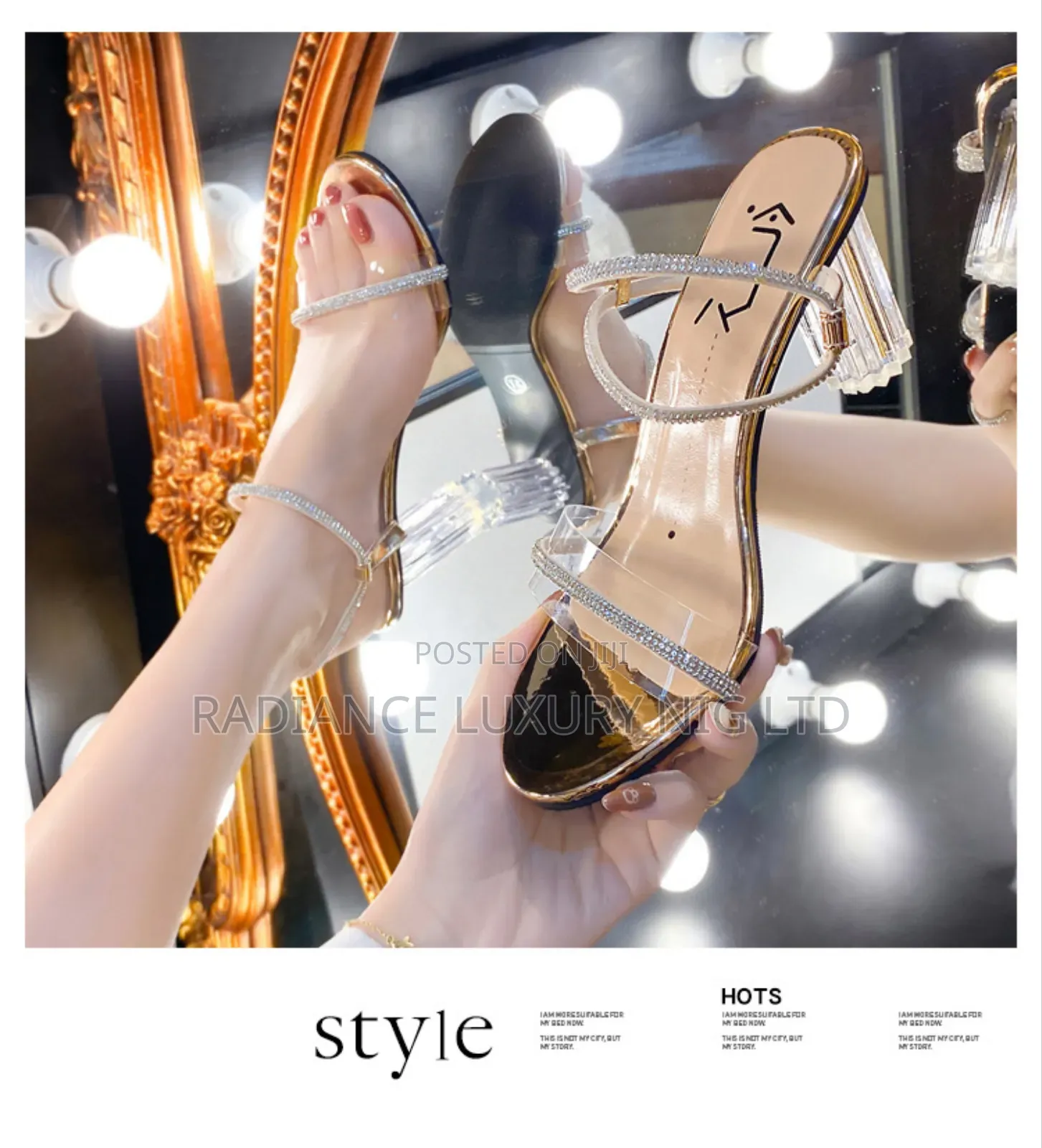 Ladies Sandals / Chunky Heels