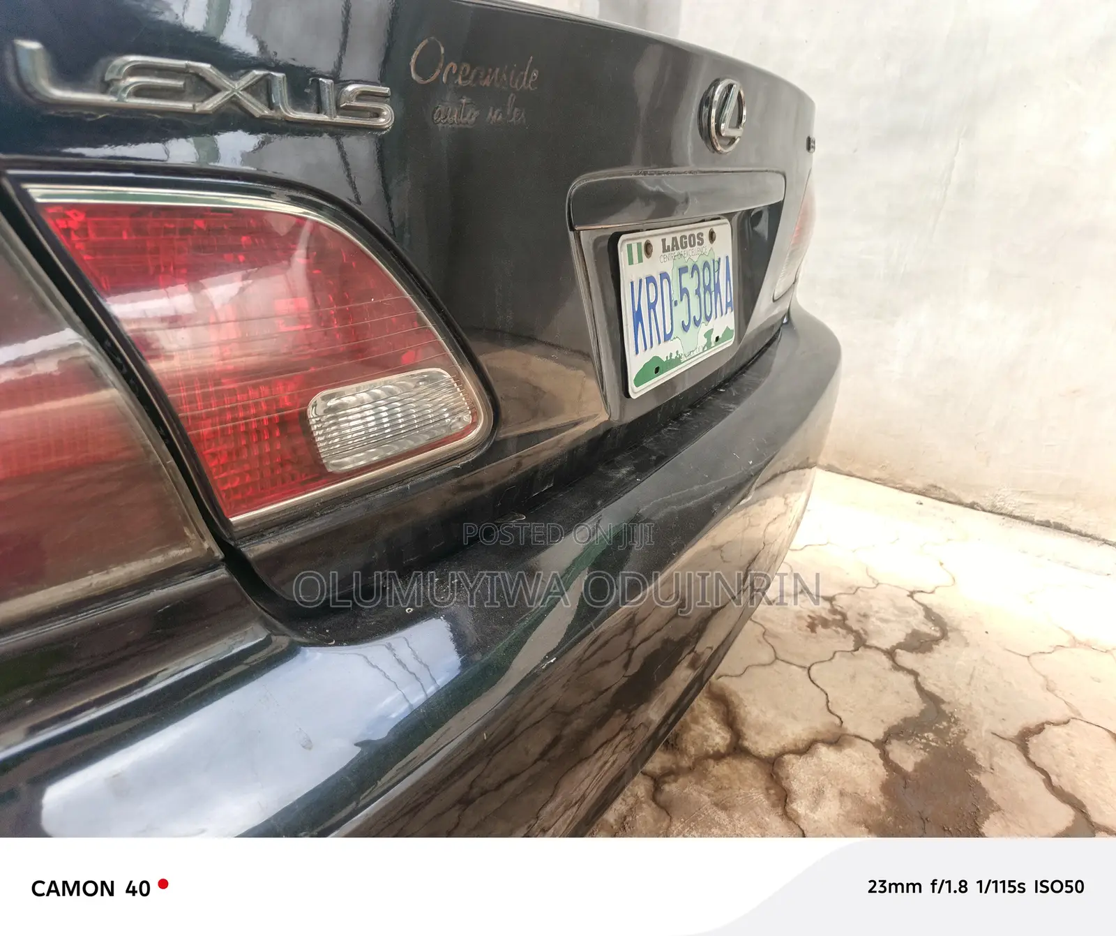 Lexus ES 300 2005 Black