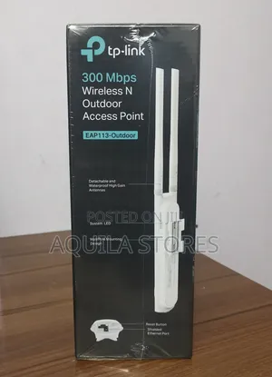 Tp-link Omada Eap113-outdoor 300 Mbps Wireless N Outdoor Access Point
