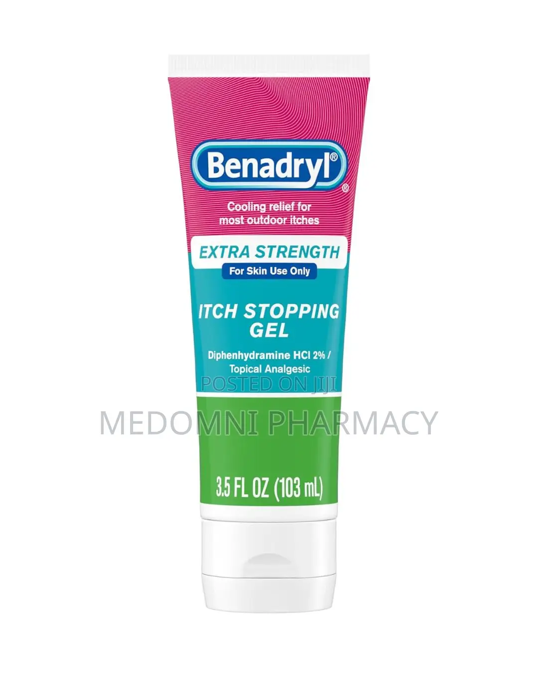 Benadryl Extra Strength Anti-Itch Relief Gel 2% – 3.5 Fl Oz